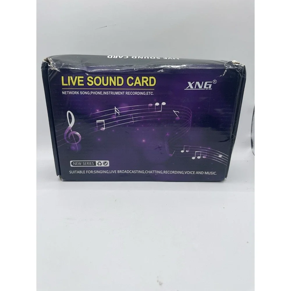 KTV Live‎ Broadcast Sound Card Audio Recording Desktop Singing Lossless